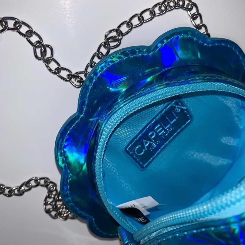 CAPELLI NEW YORK handbag little blue mermaid bag for woman’s - Picture 3 of 6